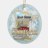 ornement de phare du Minnesota (Gauche)