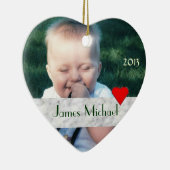 Ornement de photo d'adoption (Droite)