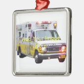 Ornement de photo d'ambulance (Gauche)