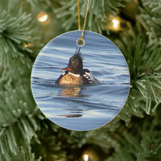 Ornement de photo de canard (Arbre)