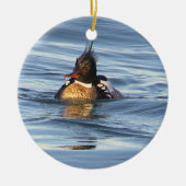 Ornement de photo de canard (Devant)