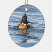 Ornement de photo de canard (Gauche)
