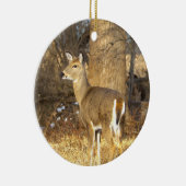 Ornement de photo de cerf (Droite)