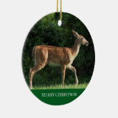 Ornement de photo de cerf (Droite)