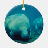 Ornement de photo de lamantin (Dos)