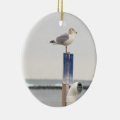 Ornement de photo de mouette (Droite)