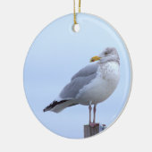 Ornement de photo de mouette (Gauche)