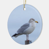 Ornement de photo de mouette (Gauche)