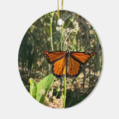 Ornement de photo de papillon monarque (Gauche)