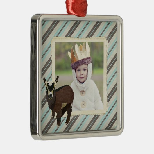 Ornement de photo de rayures de Cabrito (Droite)