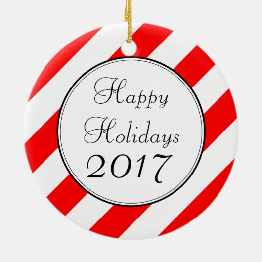 Ornement de photo de vacances (Dos)