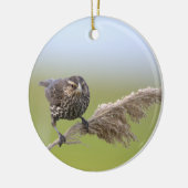 Ornement de photo d'oiseau (Gauche)