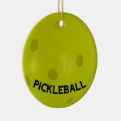 Ornement De Pickleball Pour L'Arbre (Droite)