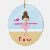 Ornement de pièce de ballet de couronne de (Gauche)