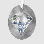 Ornement de pierre gemme de diamant (devant)