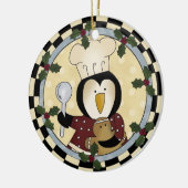 Ornement de pingouin mignon (Gauche)