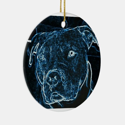 Ornement de pitbull (Droite)