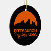 Ornement de PITTSBURGH - personnalisable (Droite)