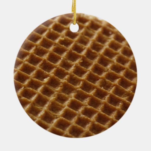 Ornement de Pizzelle (Dos)