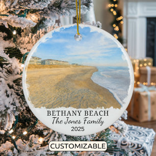 Ornement de plage de Bethany, Delaware