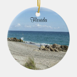Ornement de plage de la Floride
