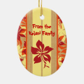 Ornement de planche de surf de Velzyland (Dos)