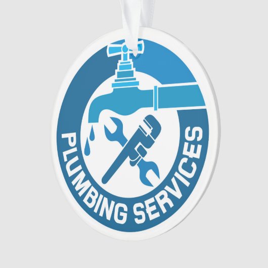 Ornement de plombier (devant)