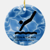 Ornement de plongée personnalisé (Dos)