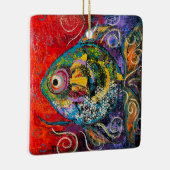 Ornement de poisson Abstrait (Droite)