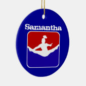 Ornement de pom-pom girl de Customizeable (Droite)