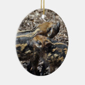 Ornement de porc de la rivière rouge (Droite)