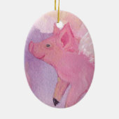 Ornement de porc de vol (Dos)