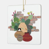 Ornement de pots d'argile (Gauche)