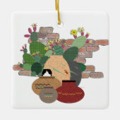 Ornement de pots d'argile (Devant)