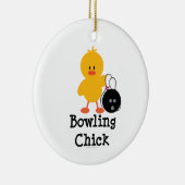 Ornement de poussin de bowling (Droite)