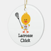 Ornement de poussin de lacrosse (Gauche)