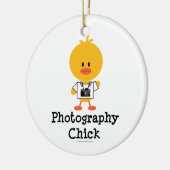 Ornement de poussin de photographie (Gauche)