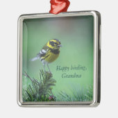 ornement de première qualité de la paruline jaune  (Gauche)