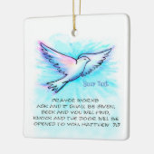 Ornement de prière chrétienne (Gauche)