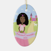 Ornement de princesse à deux côtés personnalisé (Droite)