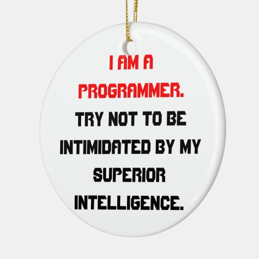 Ornement de programmeur (Gauche)