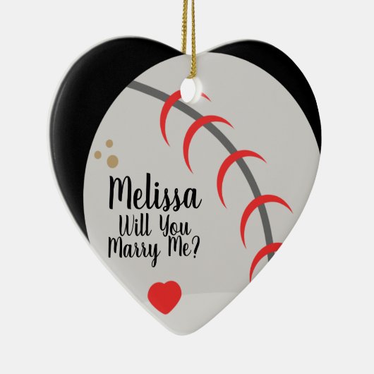 Ornement De Proposition - Me Marierez-Vous De Base (Droite)