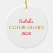 Ornement de protection des couleurs personnalisabl (Dos)