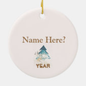 Ornement de protection des couleurs personnalisabl (Dos)