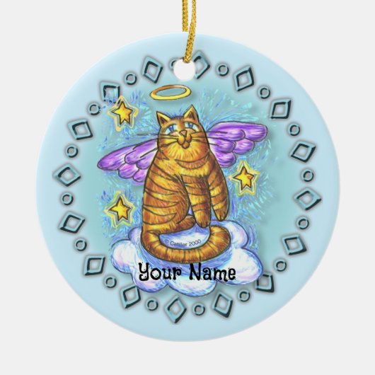 ornement de Rambo Kitty Cat Angel (Devant)