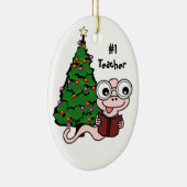 Ornement de rat de bibliothèque de Noël du (Droite)