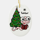 Ornement de rat de bibliothèque de Noël du (Dos)