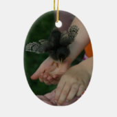 Ornement de ressort/Pâques : lapin et poussin (Dos)