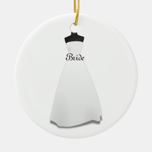 Ornement de robe de mariée (Devant)