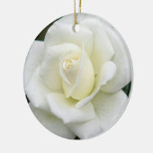 Ornement de rose blanc (Gauche)